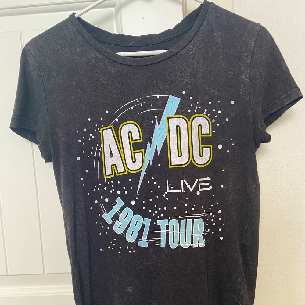 ac/dc graphic tee